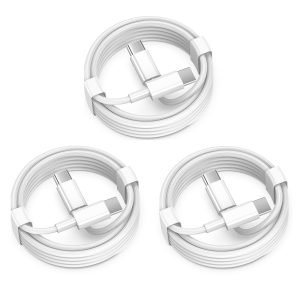 30W Type C to C Fast Charging Cable Cord for Phone Tablet PC Laptop --3 Pack