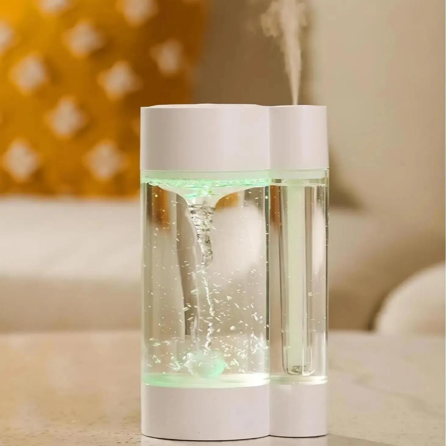 Waterspout 500ML Cool Mist Humidifier with Colorful Night Light - Image 2